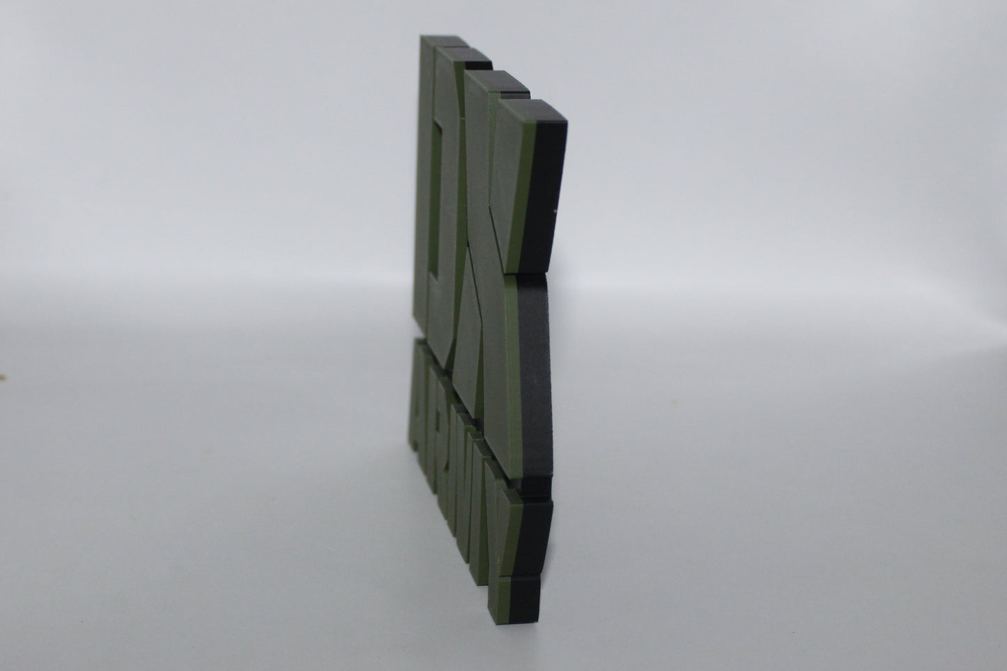 DX Army 3D printed Logo Sign Wall Desk Shelf Art