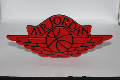 Air Jordan, Jordan, 3D printed Logo Sign Wall Desk Shelf Art