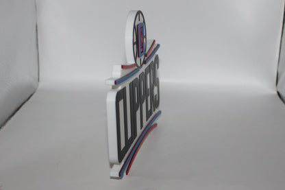 Los Angeles Clippers 3D printed Logo Sign Wall Desk Shelf Art