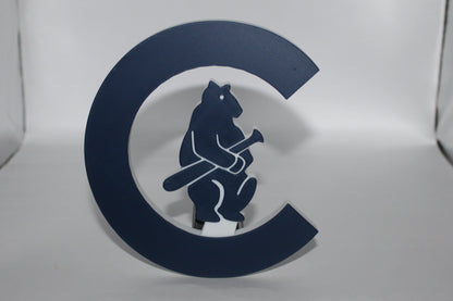 Chicago Cubs, MLB 3D printed Logo Sign Wall Desk Shelf Art