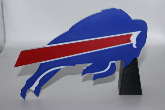 Buffalo Bills 3D printed Logo Sign Wall Desk Shelf Art