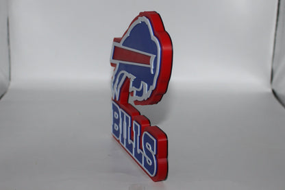 Buffalo Bills 3D printed Logo Sign Wall Desk Shelf Art