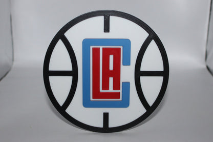Los Angeles Clippers 3D printed Logo Sign Wall Desk Shelf Art