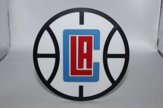 Los Angeles Clippers 3D printed Logo Sign Wall Desk Shelf Art