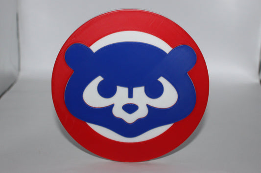 Chicago Cubs, MLB 3D printed Logo Sign Wall Desk Shelf Art