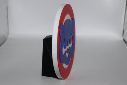 Chicago Cubs, MLB 3D printed Logo Sign Wall Desk Shelf Art