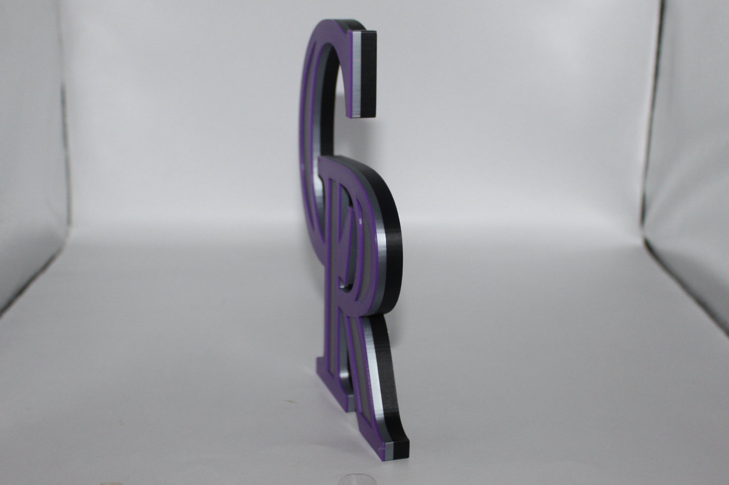 Colorado Rockies, 3D printed Logo, Sign, Wall, Desk, Fridge, Shelf Art