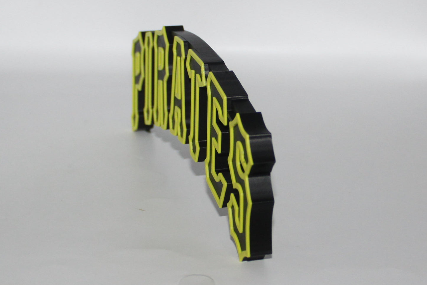 Pittsburgh Pirates, MLB 3D printed Logo Sign Wall Desk Shelf Art