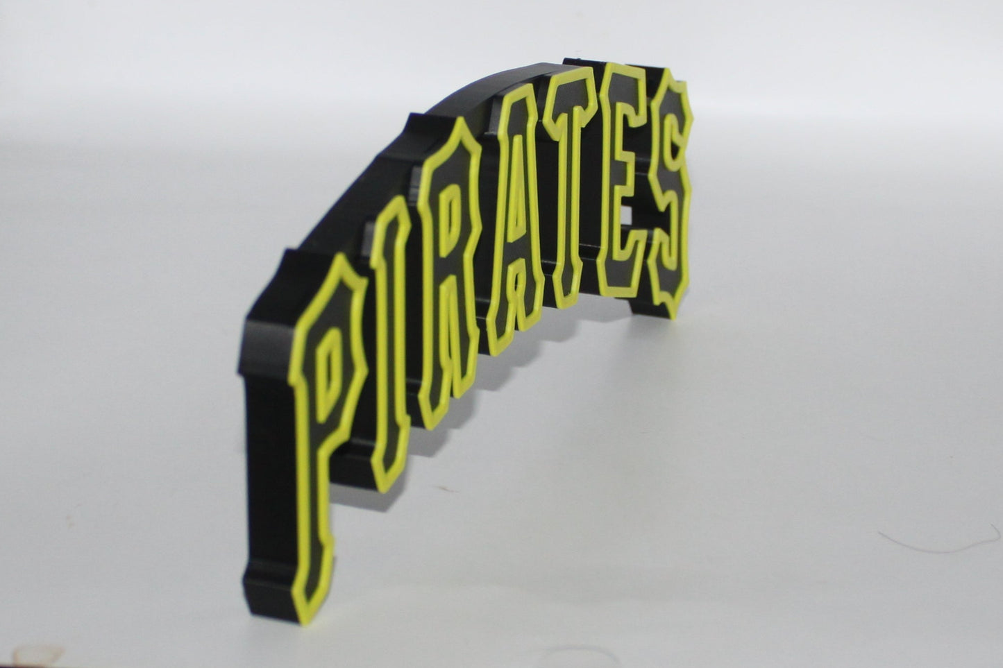 Pittsburgh Pirates, MLB 3D printed Logo Sign Wall Desk Shelf Art