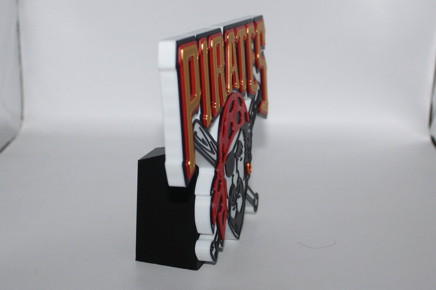 Pittsburgh Pirates, MLB 3D printed Logo Sign Wall Desk Shelf Art