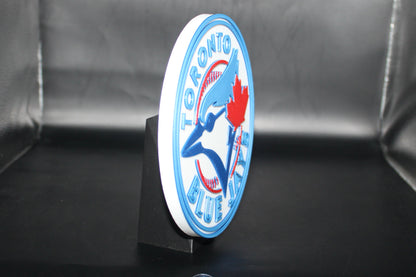 Toronto Blue Jays, MLB 3D printed Logo Sign Wall Desk Shelf Art