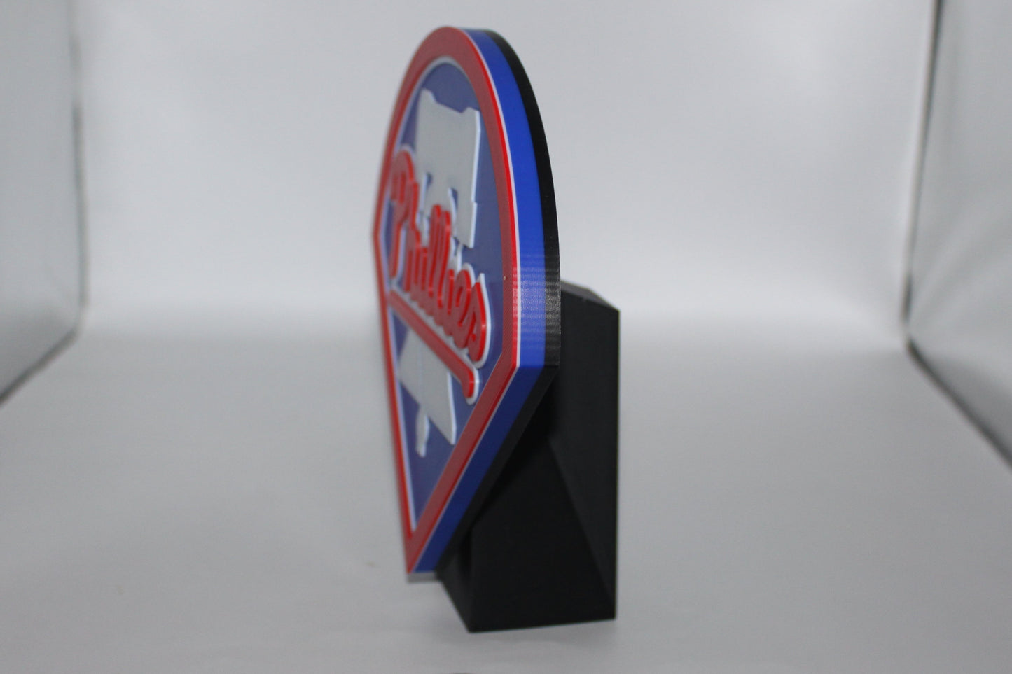 Philadelphia Phillies, 3D printed Logo, Sign, Wall, Desk, Fridge, Shelf Art