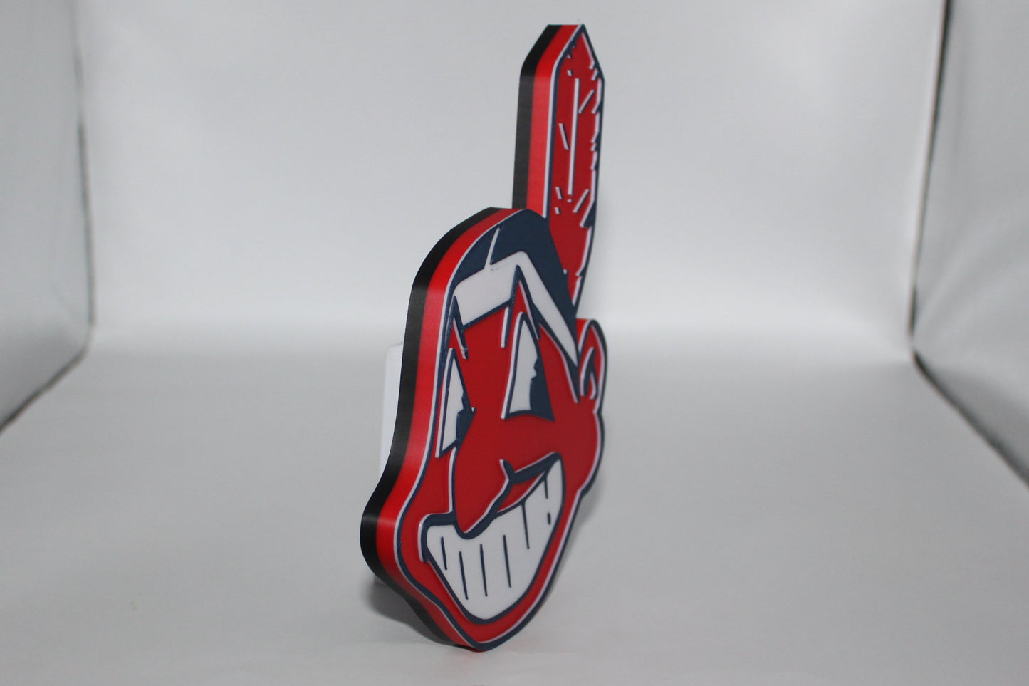 Cleveland Indians, 3D printed Logo Sign Wall Desk Shelf Art