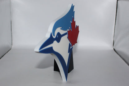 Toronto Blue Jays, MLB 3D printed Logo Sign Wall Desk Shelf Art