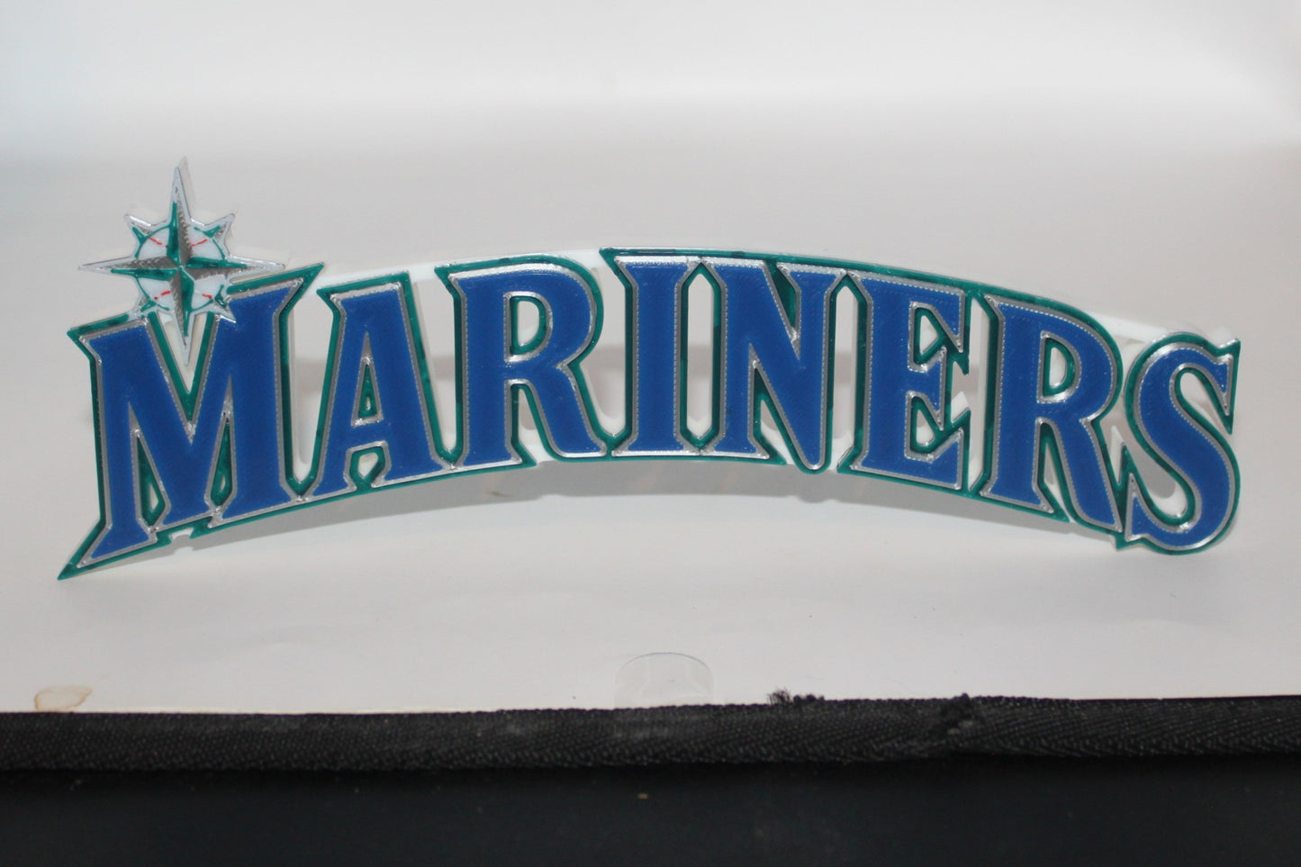 Seattle Mariners, MLB 3D printed Logo Sign Wall Desk Shelf Art