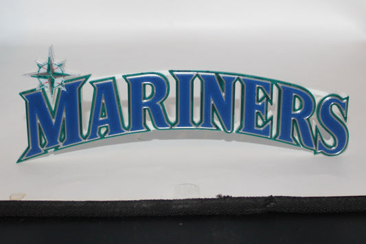 Seattle Mariners, MLB 3D printed Logo Sign Wall Desk Shelf Art
