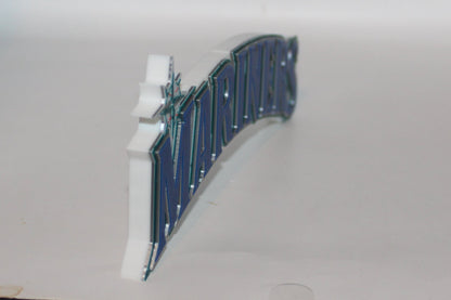 Seattle Mariners, MLB 3D printed Logo Sign Wall Desk Shelf Art