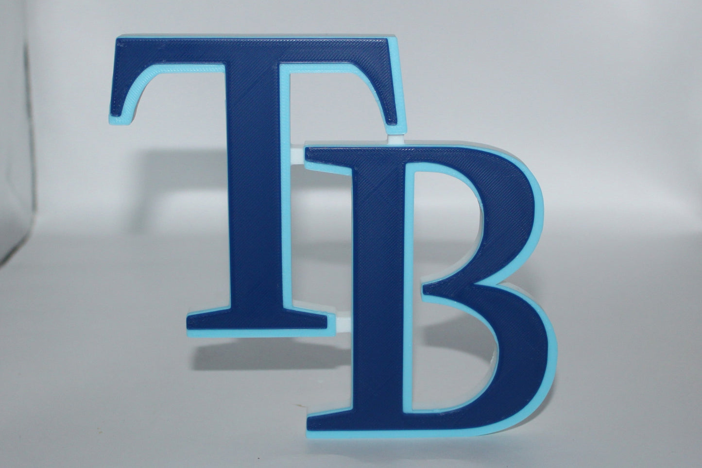 Tampa Bay Rays, MLB 3D printed Logo Sign Wall Desk Shelf Art