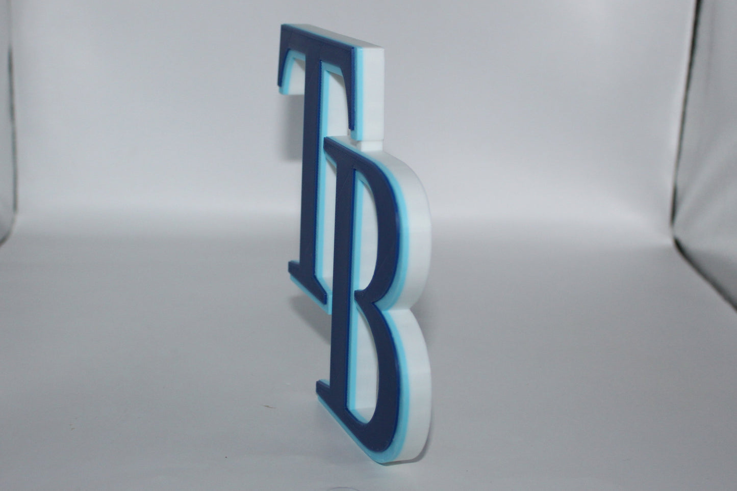 Tampa Bay Rays, MLB 3D printed Logo Sign Wall Desk Shelf Art