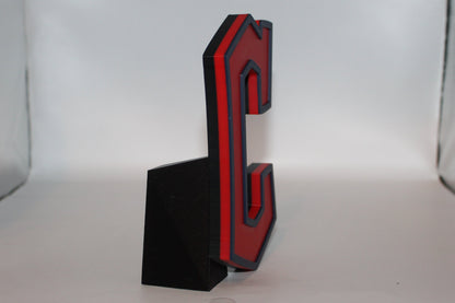 Cleveland Guardians, 3D printed Logo Sign Wall Desk Shelf Art