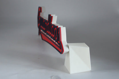 Cleveland Guardians, 3D printed Logo Sign Wall Desk Shelf Art