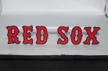 Boston Red Sox 3D printed Logo Sign Wall Desk Shelf Art