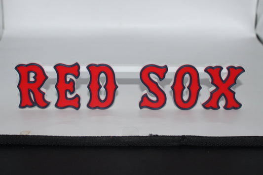 Boston Red Sox 3D printed Logo Sign Wall Desk Shelf Art