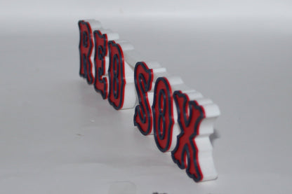 Boston Red Sox 3D printed Logo Sign Wall Desk Shelf Art
