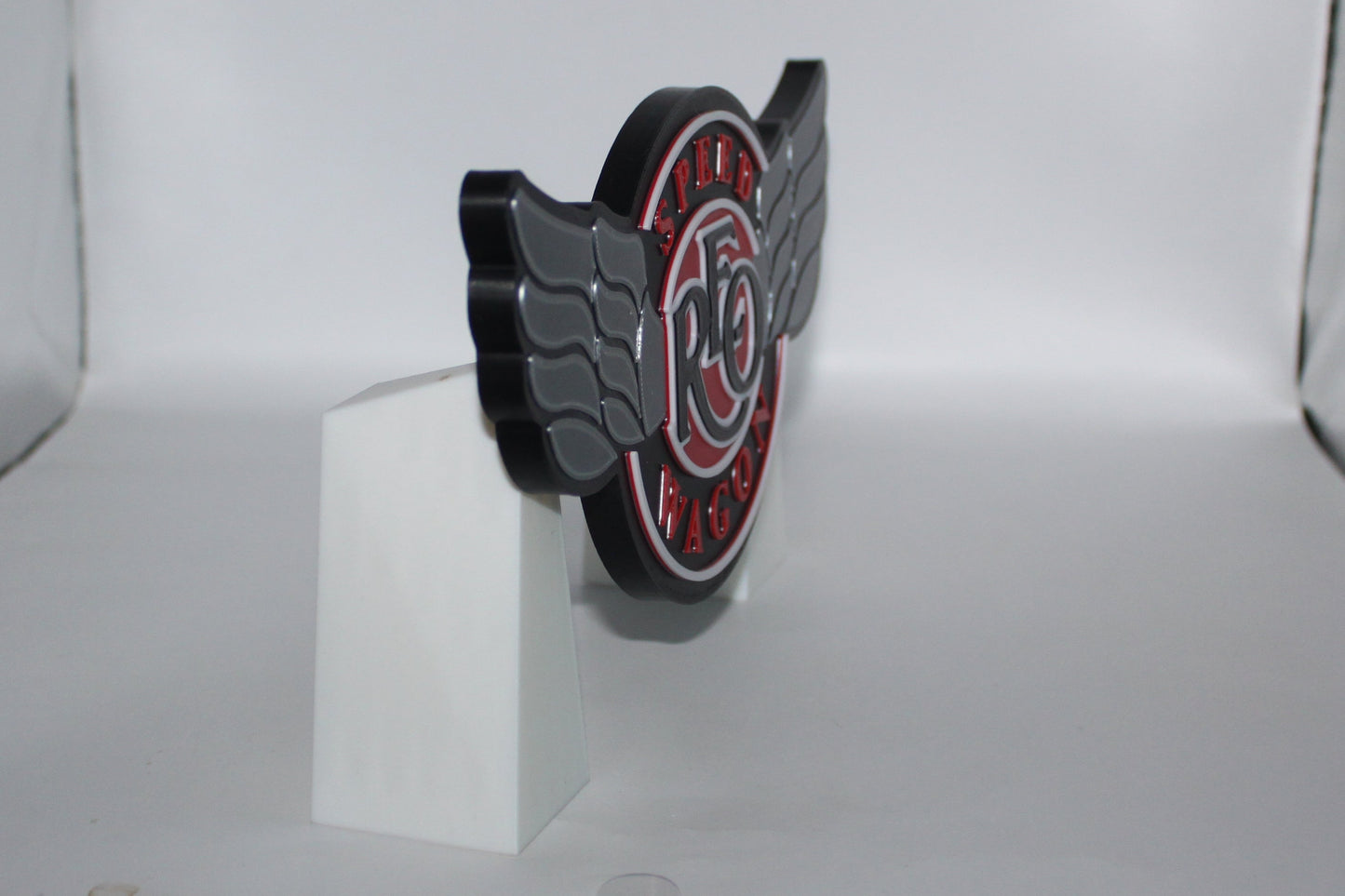 REO Speed Wagon, 3D printed Logo Sign Wall Desk Shelf Art