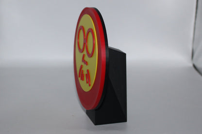 Sakamoto Days 3D printed Logo Sign Wall Desk Shelf Art