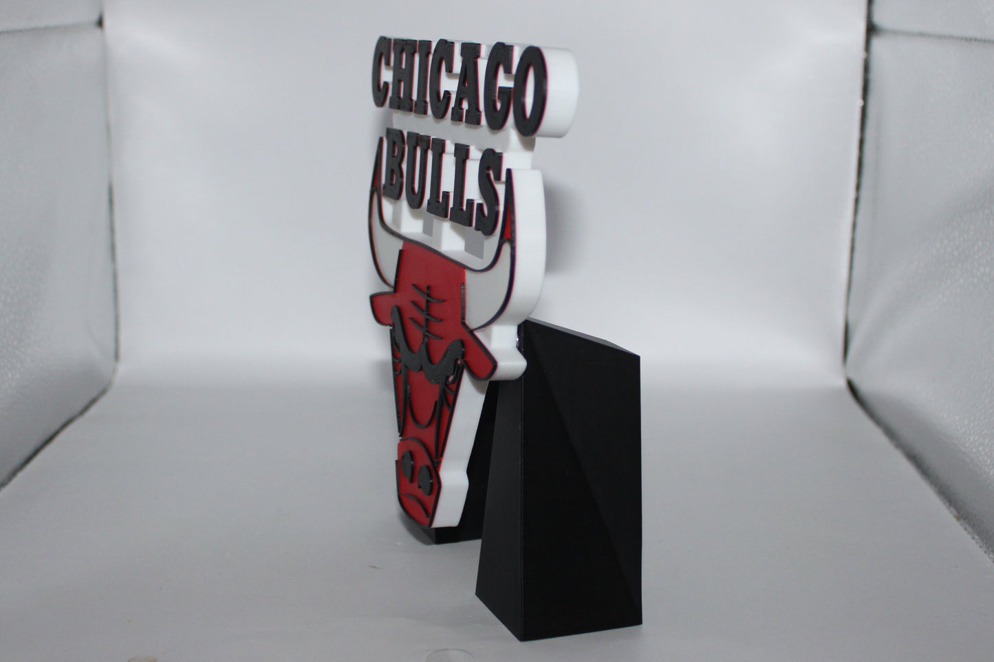 Chicago Bulls 3D printed Logo Sign Wall Desk Shelf Art