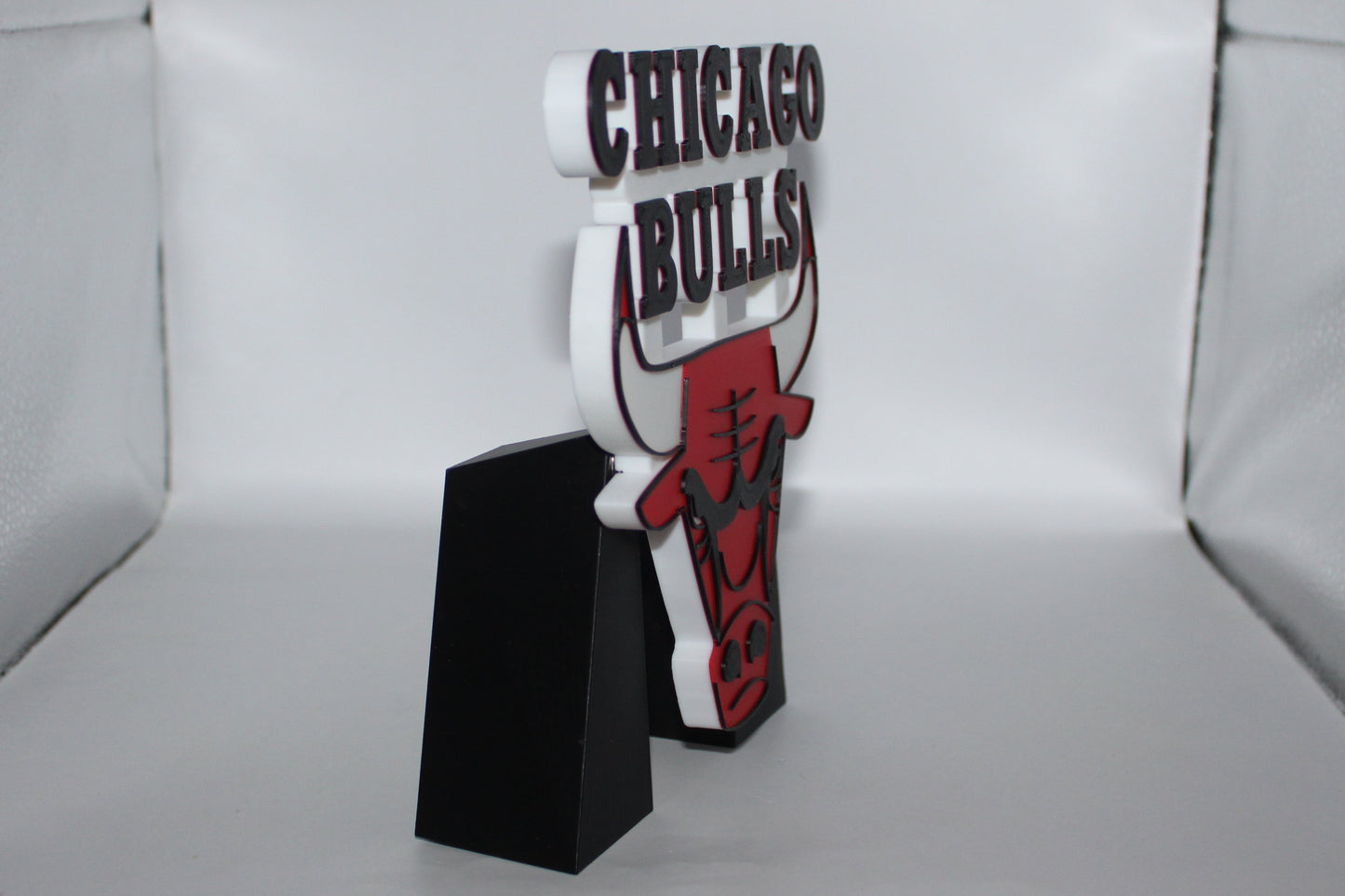 Chicago Bulls 3D printed Logo Sign Wall Desk Shelf Art