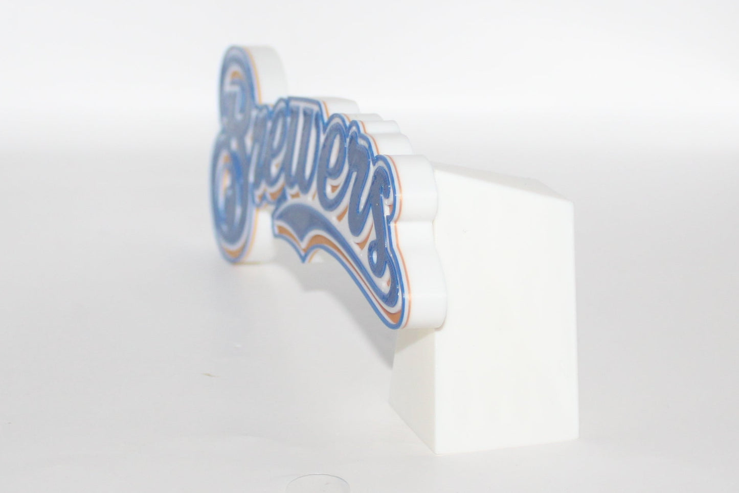 Milwaukee Brewers 3D printed Logo Sign Wall Desk Shelf Art