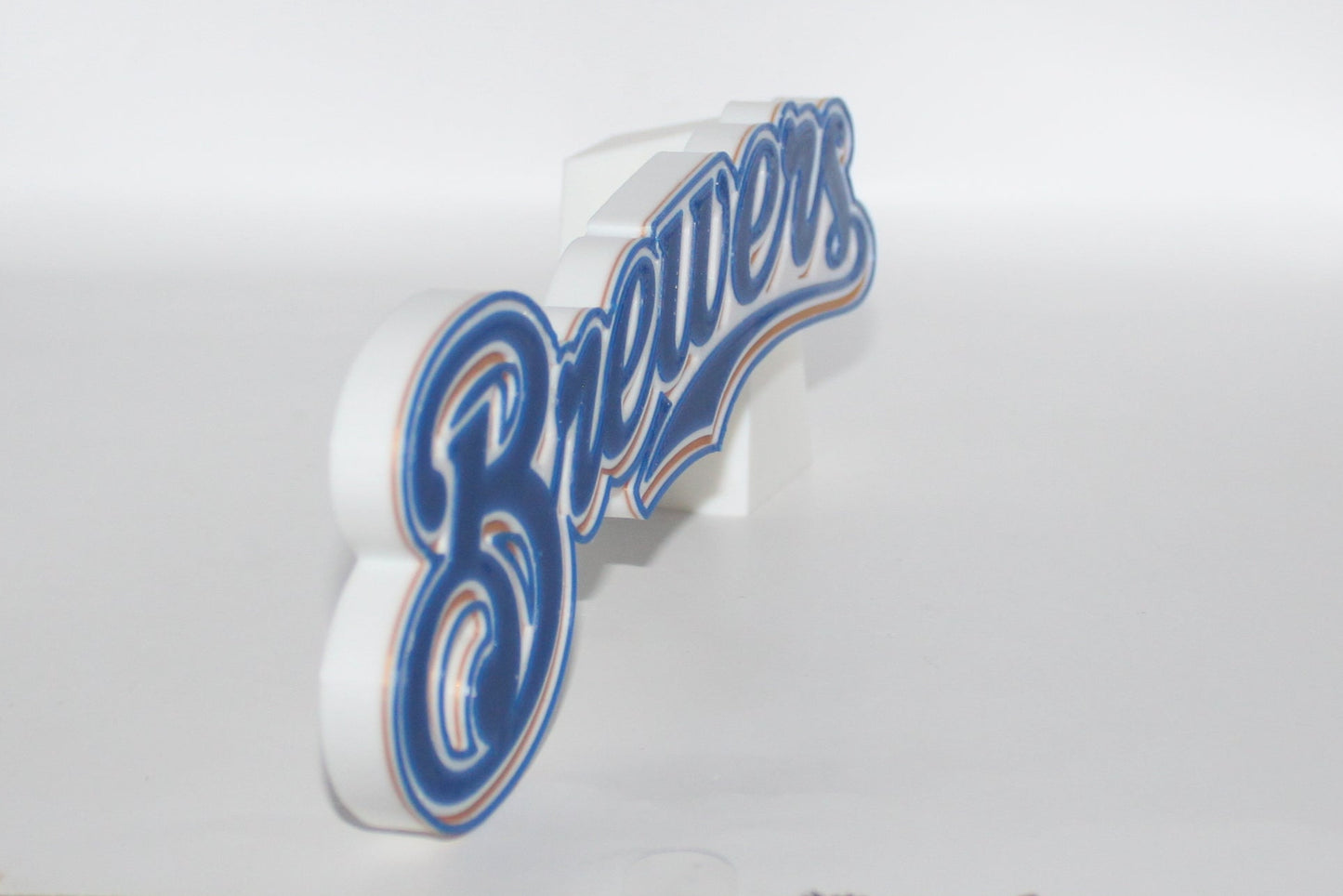 Milwaukee Brewers 3D printed Logo Sign Wall Desk Shelf Art
