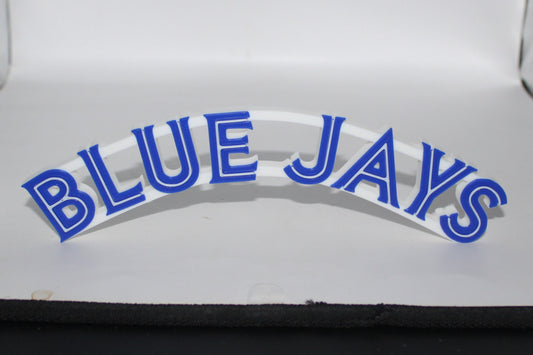 Toronto Blue Jays, MLB 3D printed Logo Sign Wall Desk Shelf Art