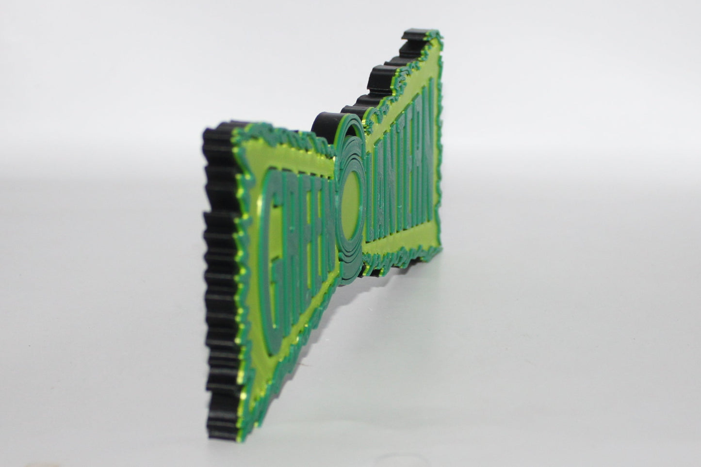 Green Lantern 3D printed Logo Sign Wall Desk Shelf Art