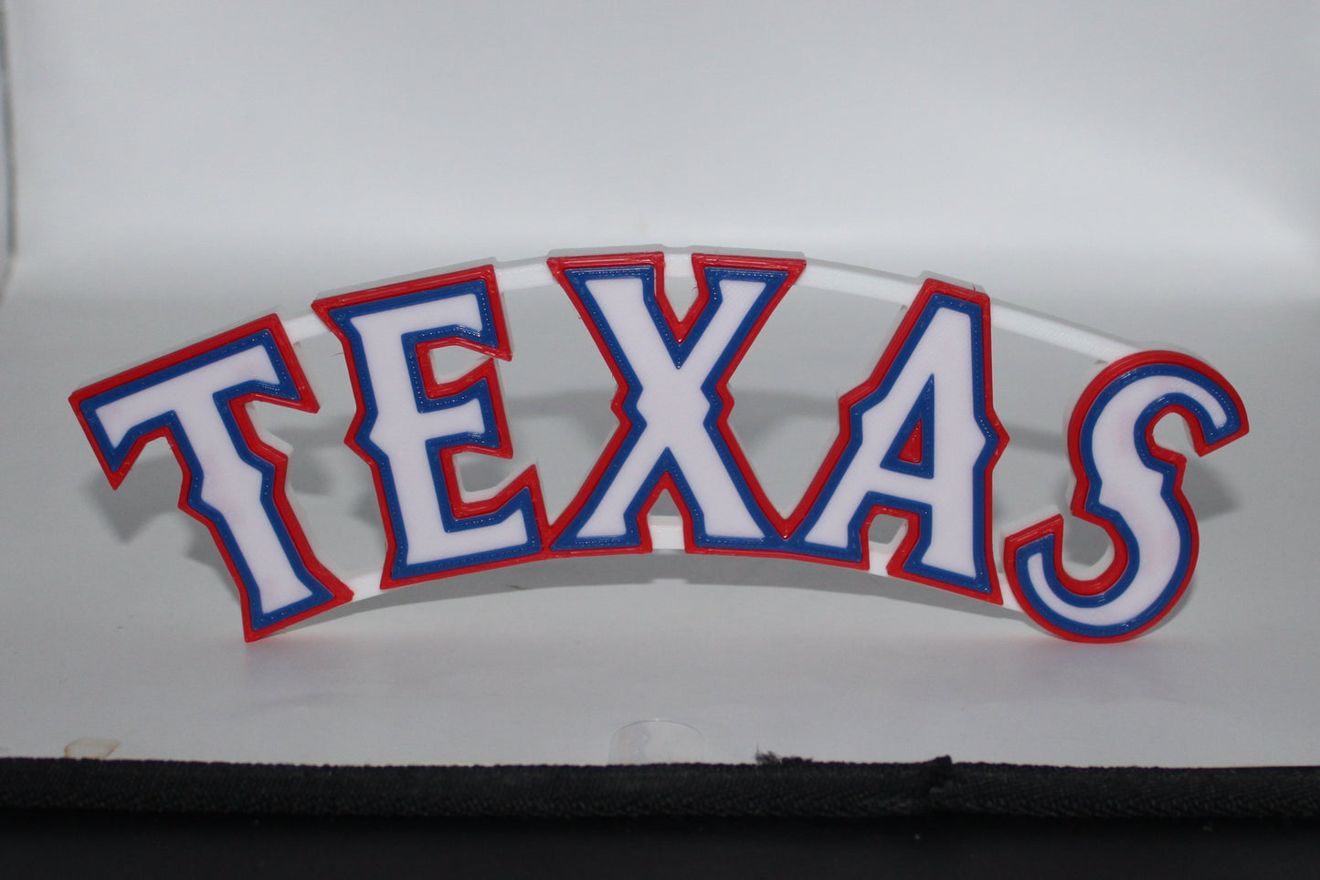 Texas Rangers 3D printed Logo Sign Wall Desk Shelf Art