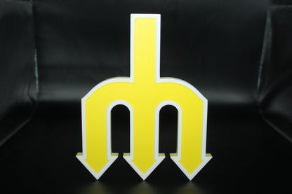 Seattle Mariners, MLB 3D printed Logo Sign Wall Desk Shelf Art