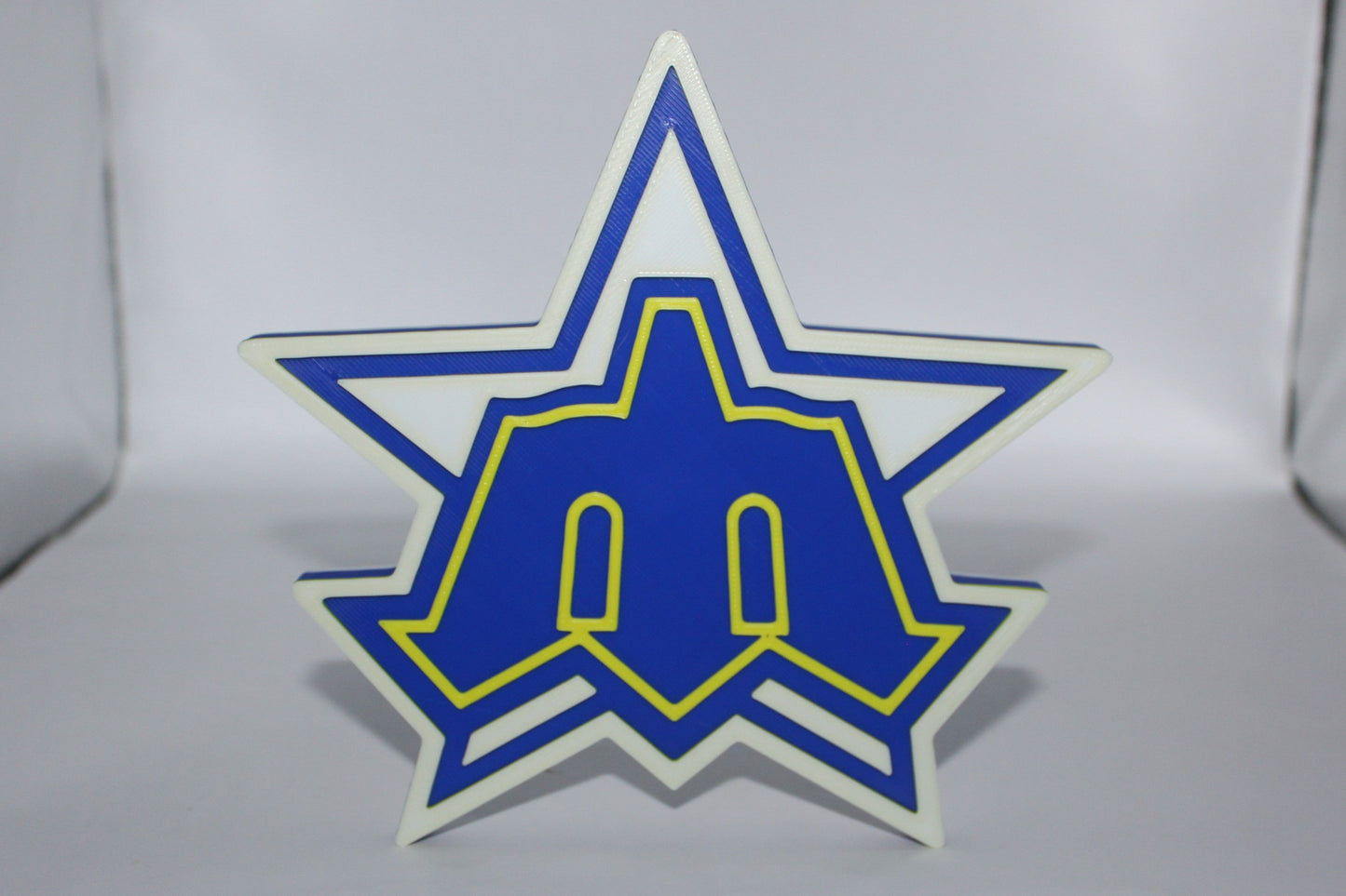 Seattle Mariners, MLB 3D printed Logo Sign Wall Desk Shelf Art