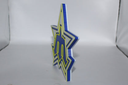 Seattle Mariners, MLB 3D printed Logo Sign Wall Desk Shelf Art