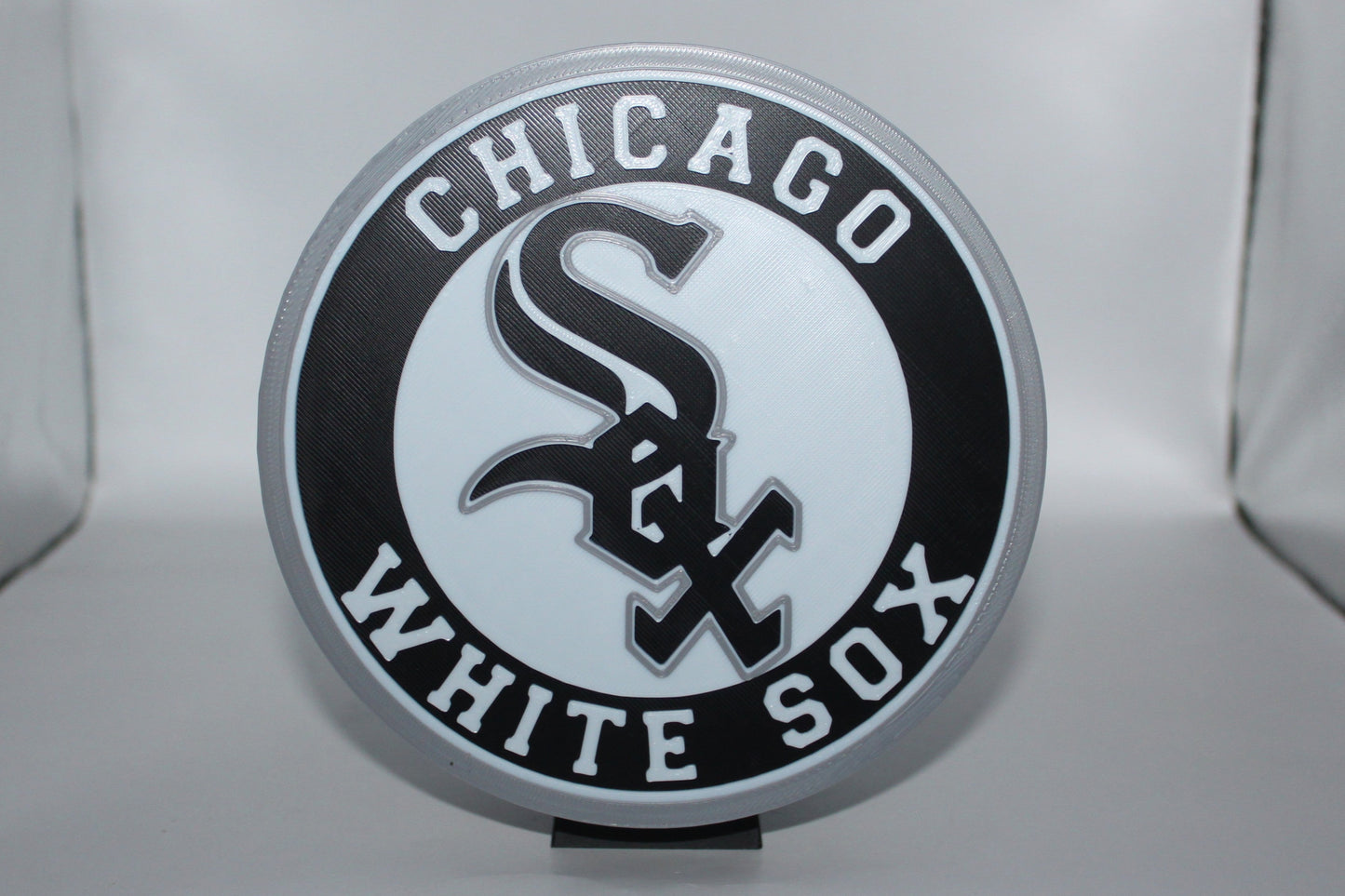 Chicago White Sox, MLB 3D printed Logo Sign Wall Desk Shelf Art