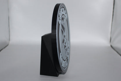 Chicago White Sox, MLB 3D printed Logo Sign Wall Desk Shelf Art