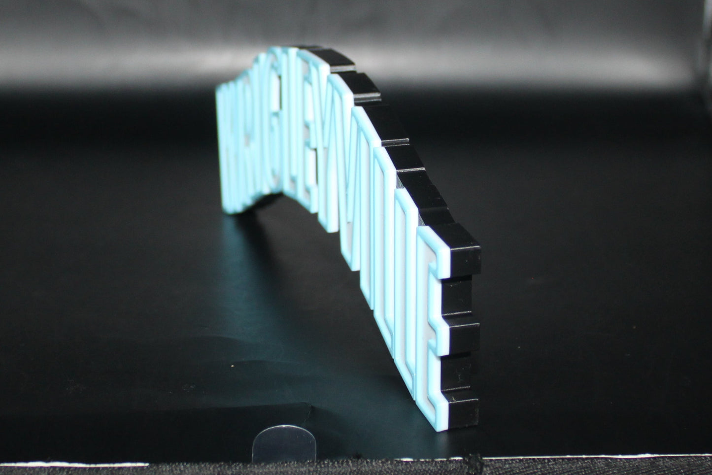 Wrigleyville 3D printed Logo Sign Wall Desk Shelf Art