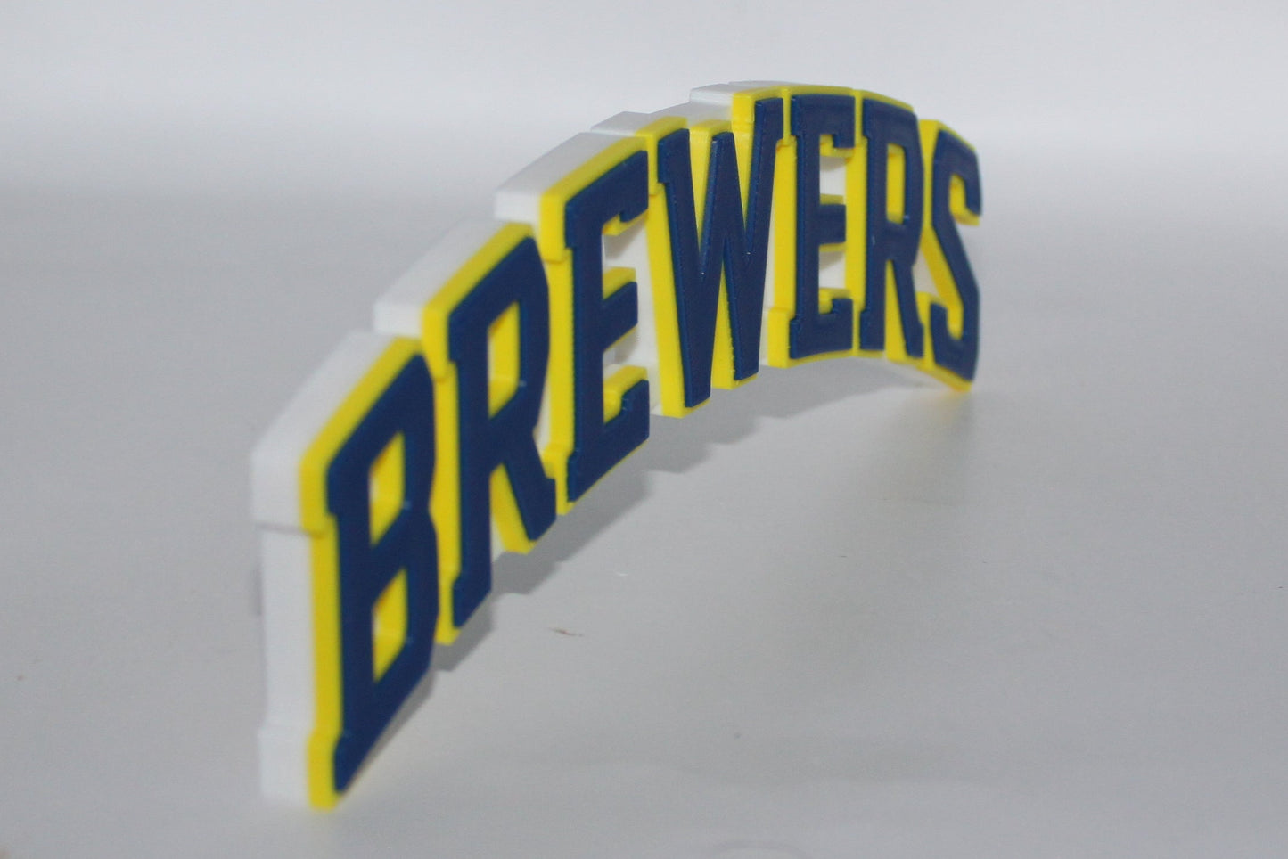 Milwaukee Brewers 3D printed Logo Sign Wall Desk Shelf Art