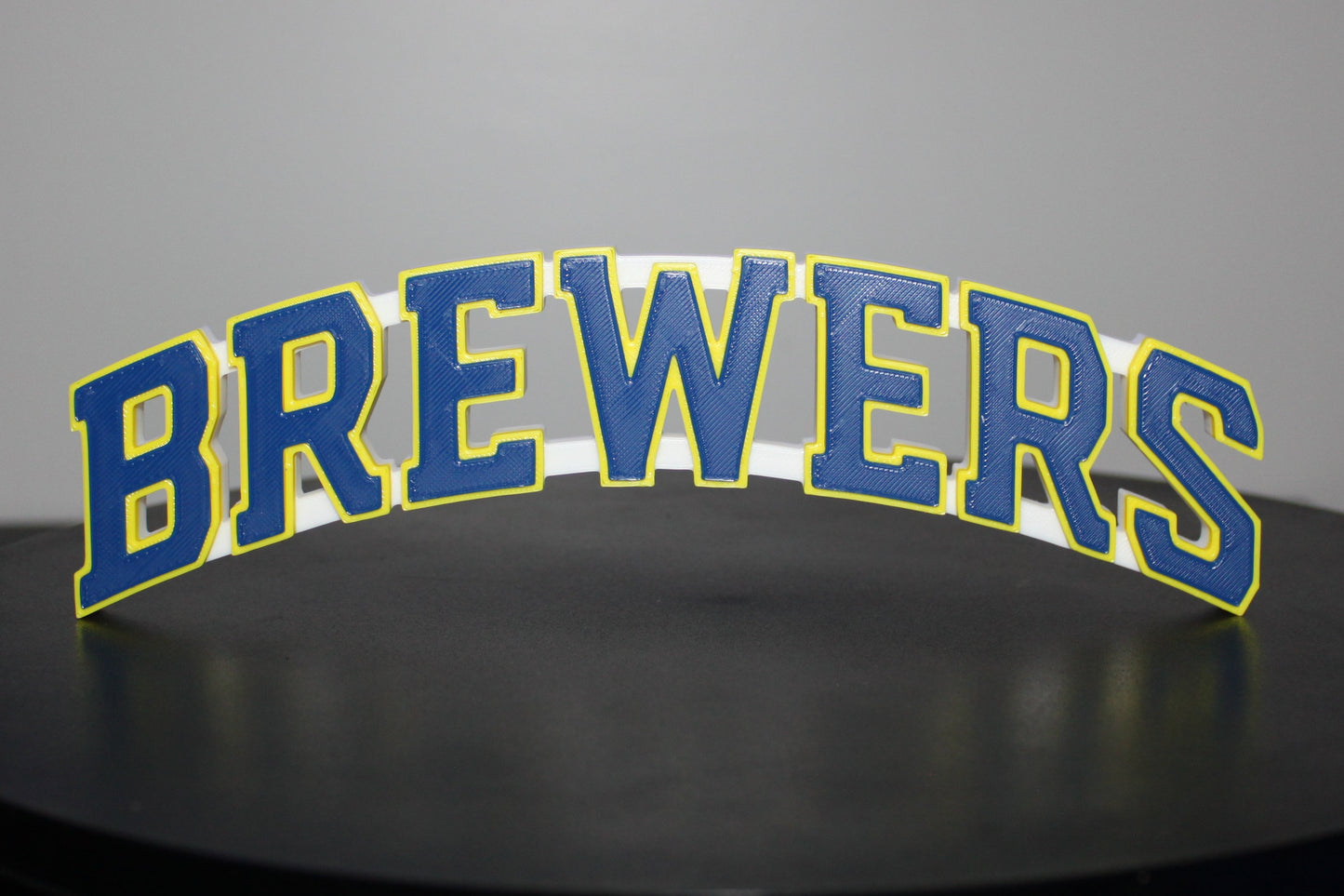 Milwaukee Brewers 3D printed Logo Sign Wall Desk Shelf Art
