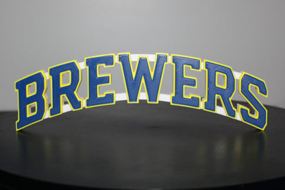 Milwaukee Brewers 3D printed Logo Sign Wall Desk Shelf Art