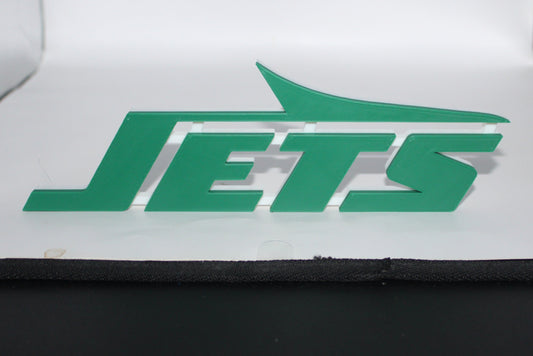 New York Jets, NFL 3D printed Logo, Sign, Wall, Desk, Fridge, Shelf Art