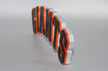 San Francisco Giants , MLB 3D printed Logo Sign Wall Desk Shelf Art
