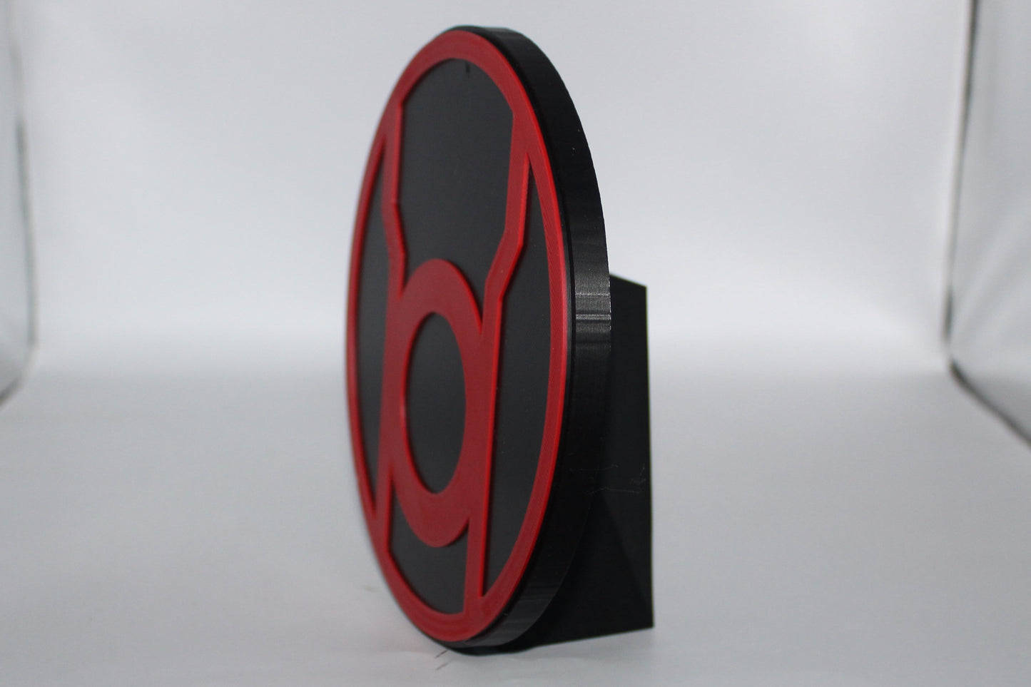 Red Lantern 3D printed Comic Logo Art