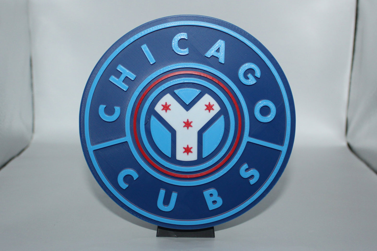 Chicago Cubs, MLB 3D printed Logo Sign Wall Desk Shelf Art